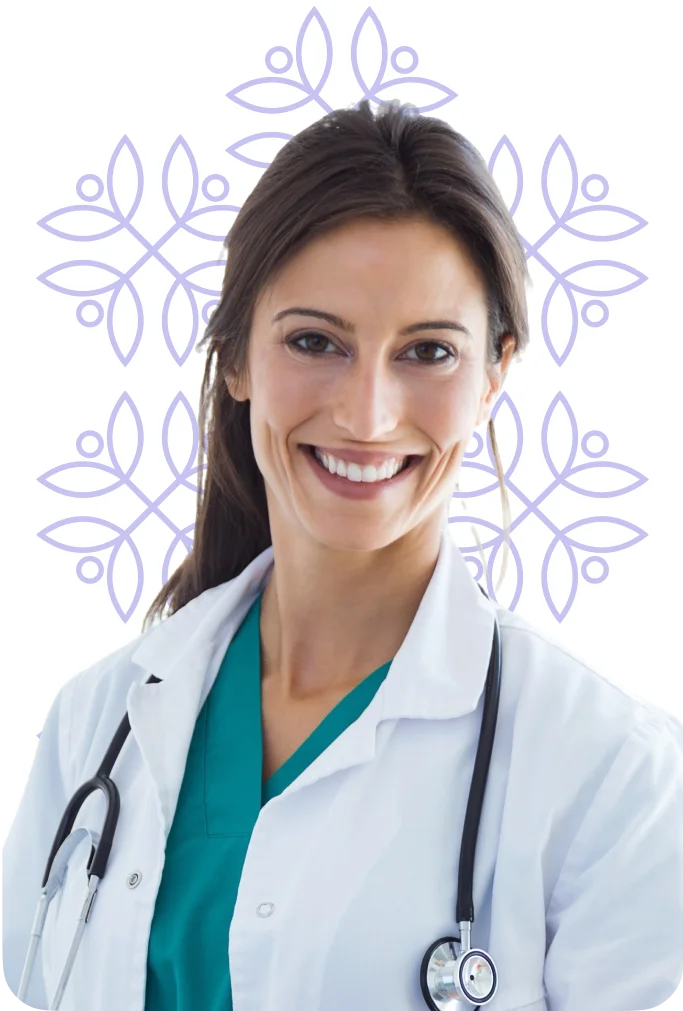 Doctor with Stethoscope, smiling