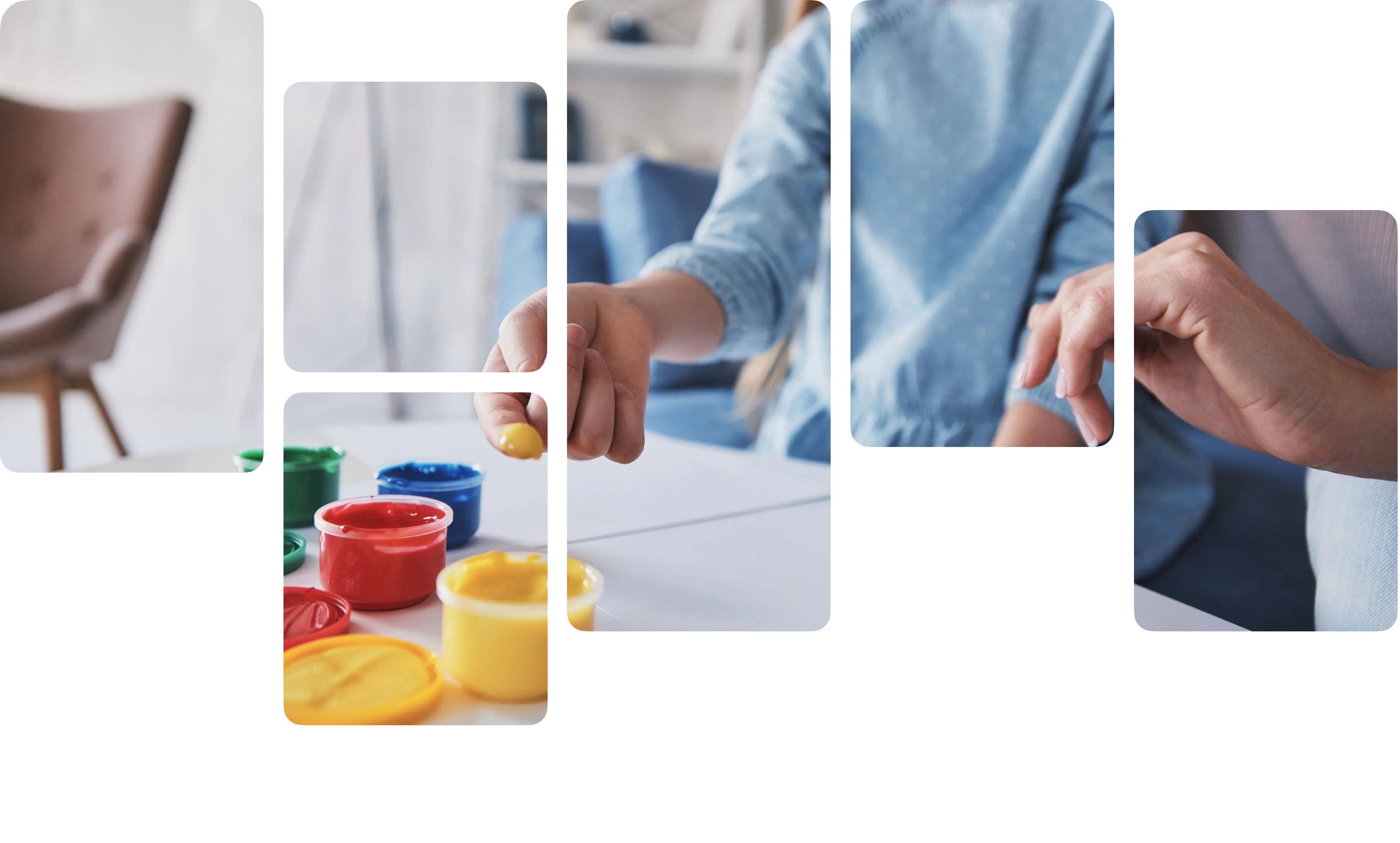 Teacher holding a pencil and student as child, making fun of pencil by placing it above lips by pouting.